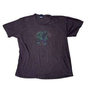 HULK MARVEL SHIRT TSHIRT TEE WOMENS BROWN XXL 2XL STAINED TEE DISNEY DISNEYLAND